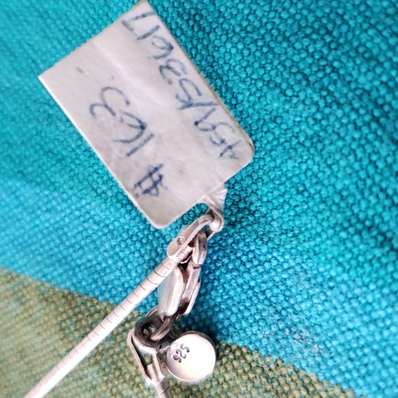 Beit Nir Vintage Sterling Silver & Gemstone Pendant Necklace - Picture 6 of 6